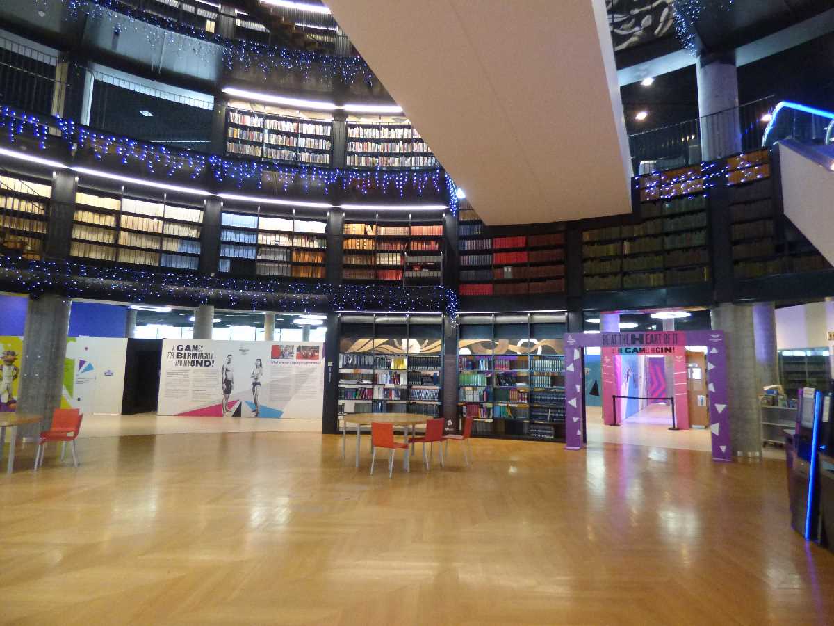 Library of Birmingham ready for volunteers for the Birmingham 2022 Commonwealth Games